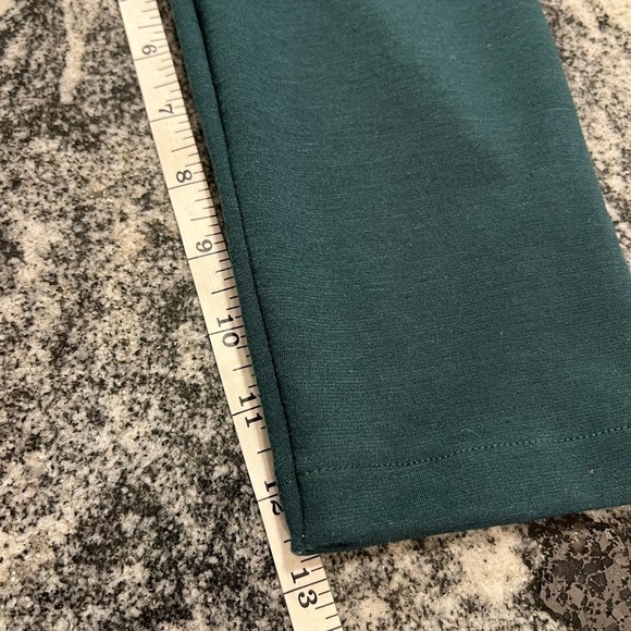 Zara Collection Dark Teal Shift Jersey Dress with Front Zipper - Picture 8 of 10